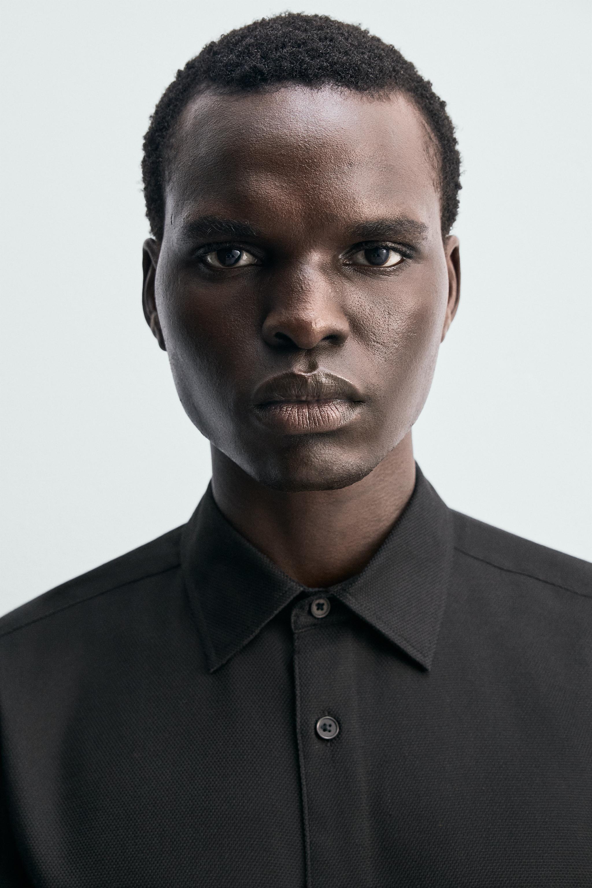 EASY CARE TEXTURED SHIRT